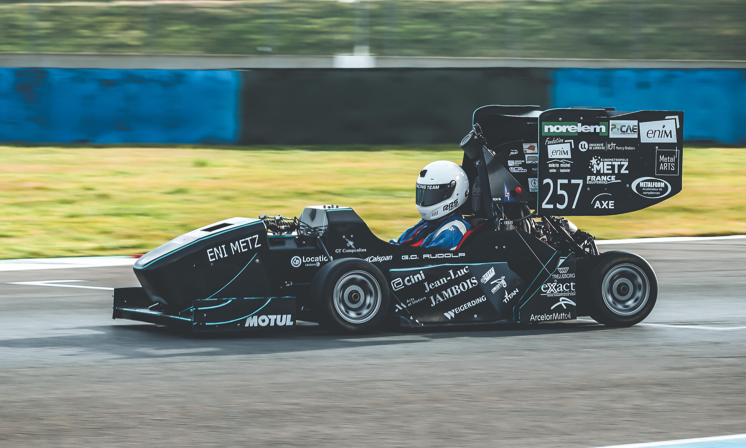 Driving EMRT-15 Vulcan in Magny-Cours